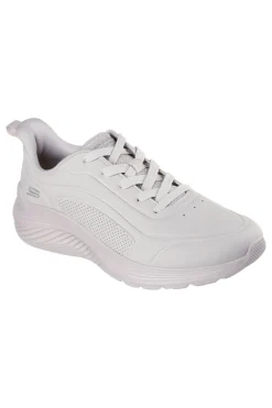 Sneakers off white suola wave Skechers BOBS Squad Waves Rush ten