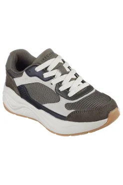 Sneakers Oliva e Beige Skechers Nova Jogger