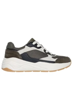 Sneakers Oliva e Beige Skechers Nova Jogger