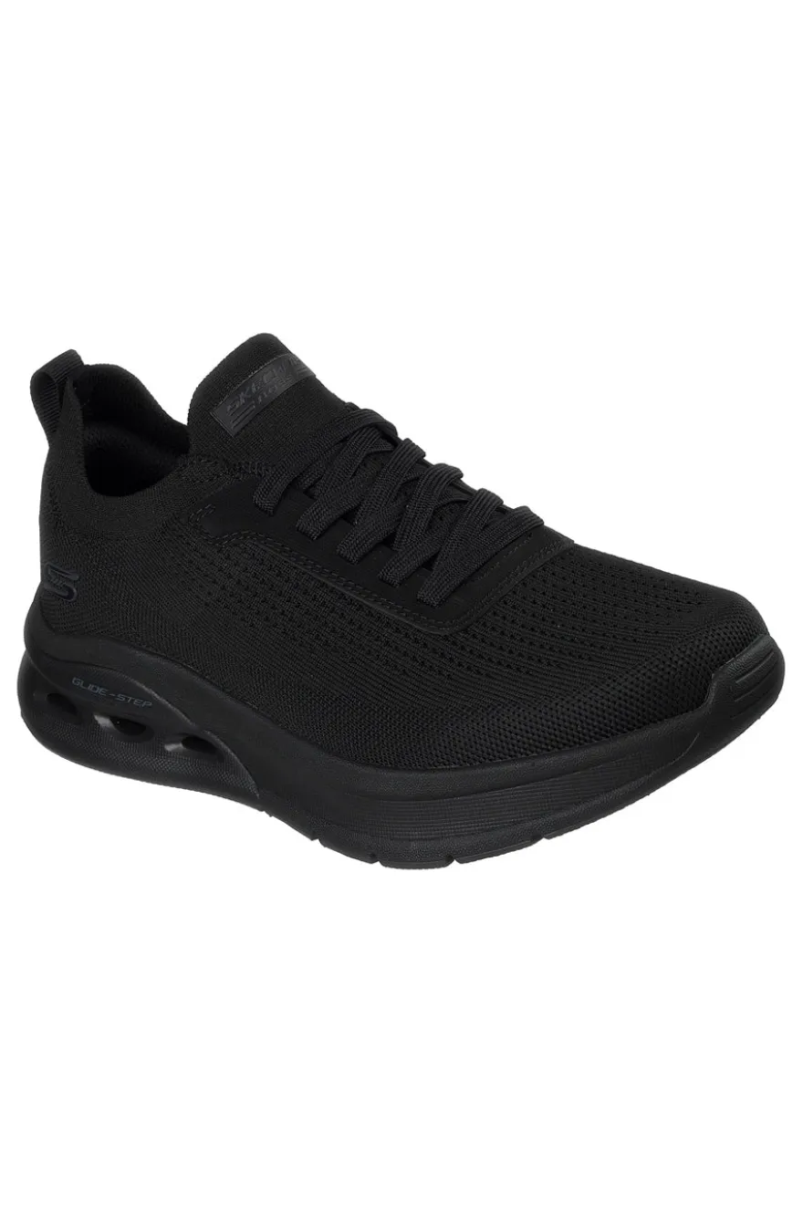 Sneakers oliva in maglia stringate Skechers Bobs Arc Waves 2.0 Class Form