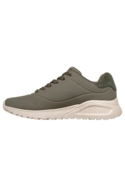 Sneakers olive con Memory Foam Skechers Uno Lite Suited Lite