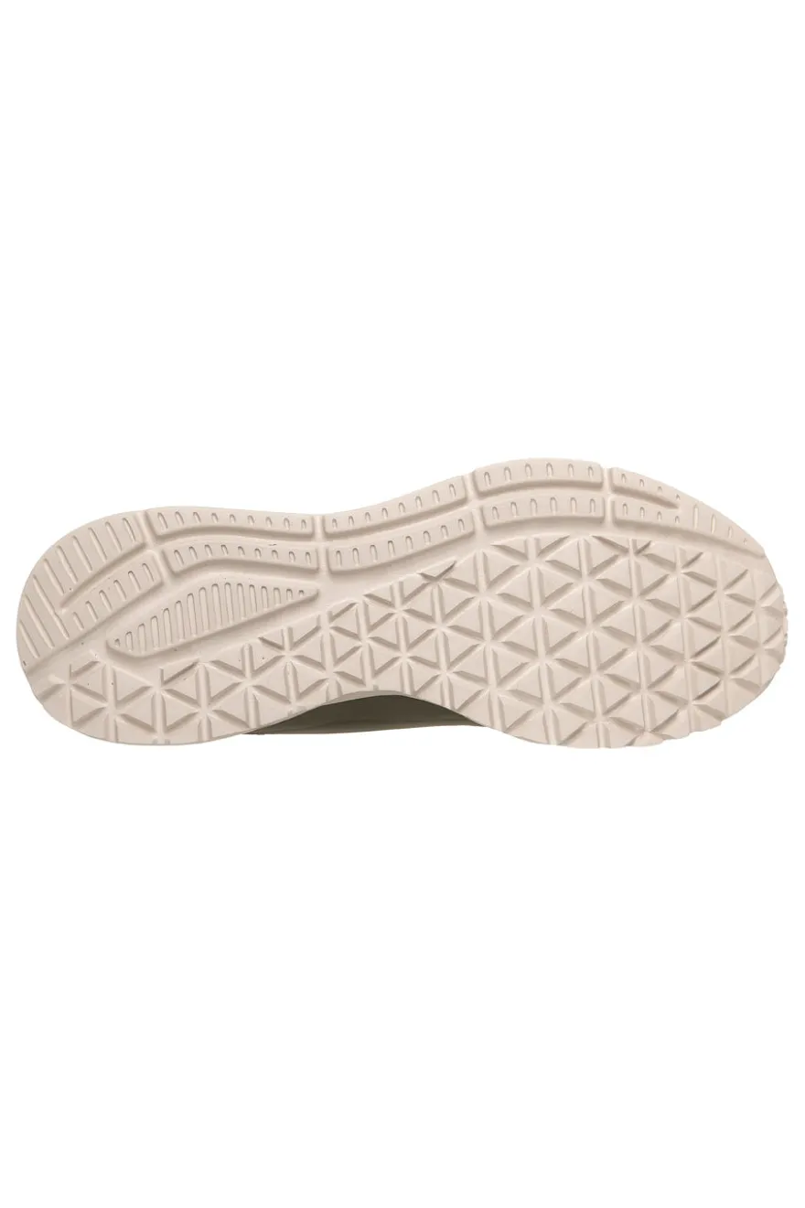Sneakers olive con Memory Foam Skechers Uno Lite Suited Lite