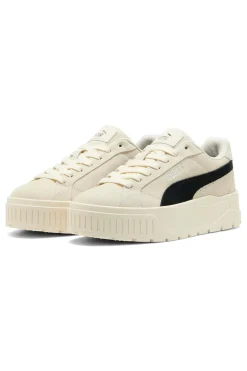 Sneakers panna platform con suola chunky Puma Karmen II