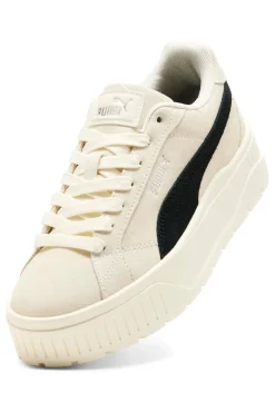 Sneakers panna platform con suola chunky Puma Karmen II