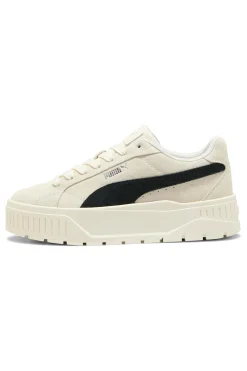Sneakers panna platform con suola chunky Puma Karmen II
