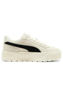 Sneakers panna platform con suola chunky Puma Karmen II
