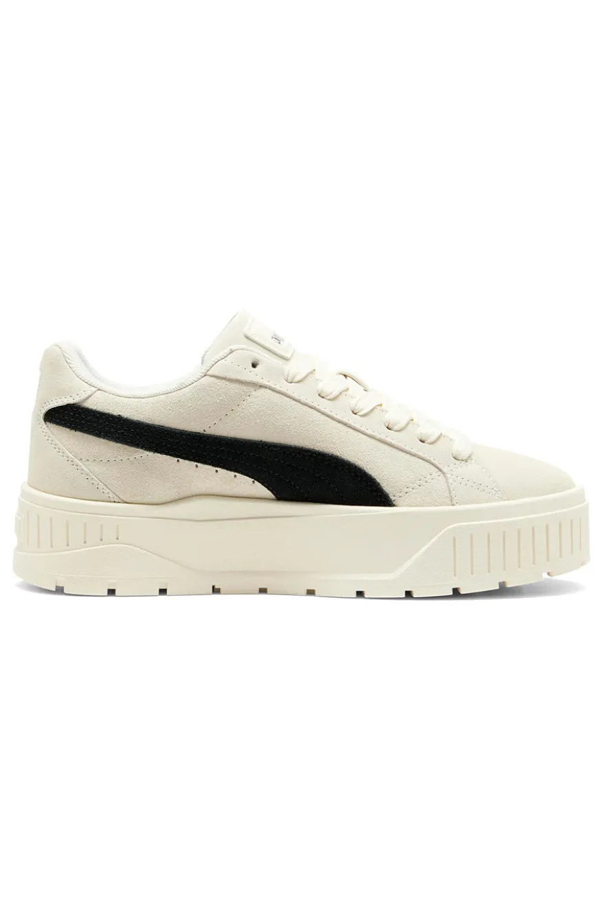 Sneakers panna platform con suola chunky Puma Karmen II