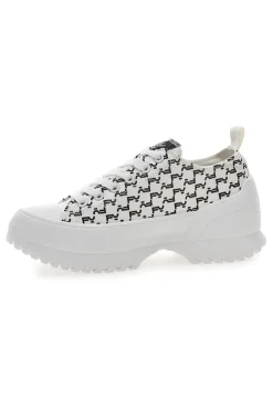 Sneakers Platform Bianche Freddy 7582