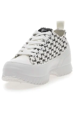 Sneakers Platform Bianche Freddy 7582