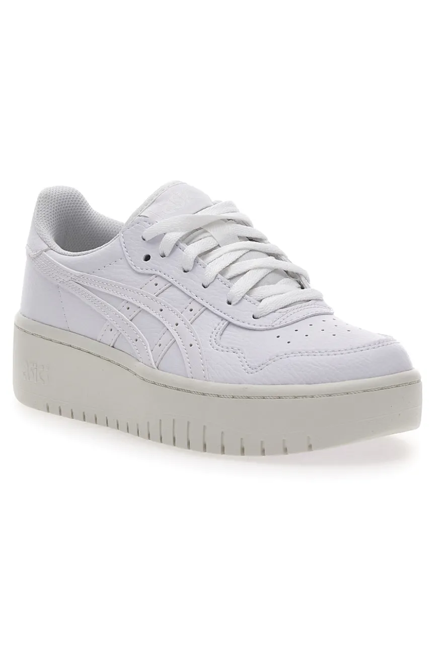 Sneakers Platform Bianche con Ortholite Asics Japan S PF