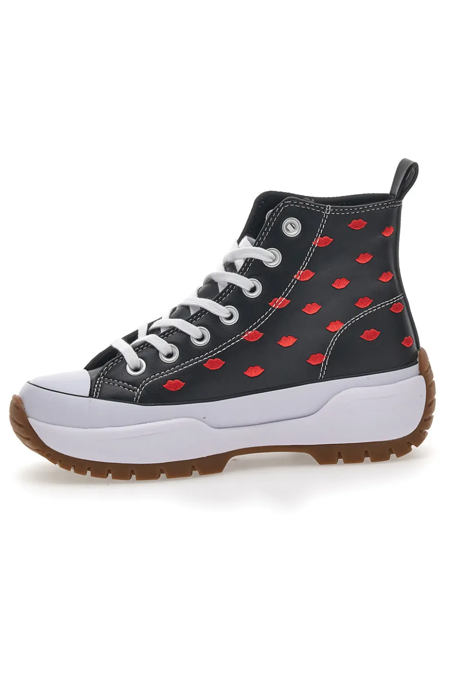 Sneakers Platform British Knights Kaya Mid Fly Nero