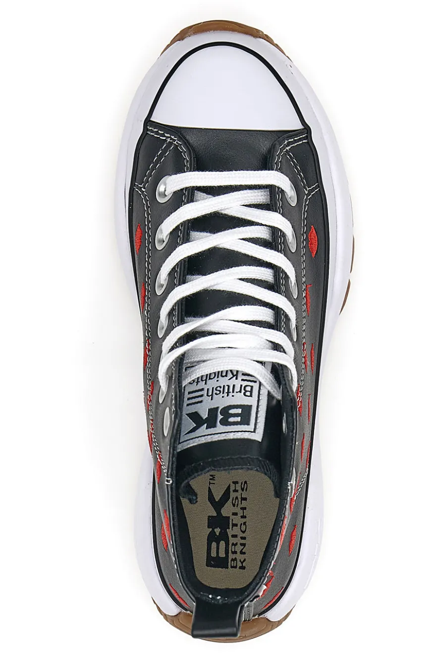 Sneakers Platform British Knights Kaya Mid Fly Nero