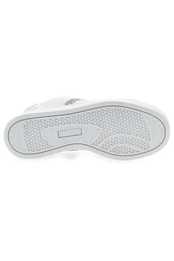 Sneakers Platform Cotton Belt Yard Glitter Bianche