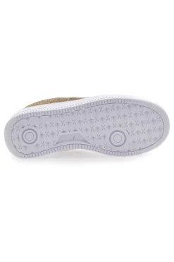 Sneakers Platform Cotton Belt Bipolar Glitter oro