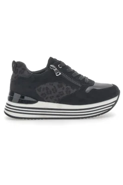 Sneakers Platform Inblu 353 IN Nere
