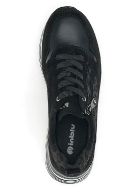 Sneakers Platform Inblu 353 IN Nere