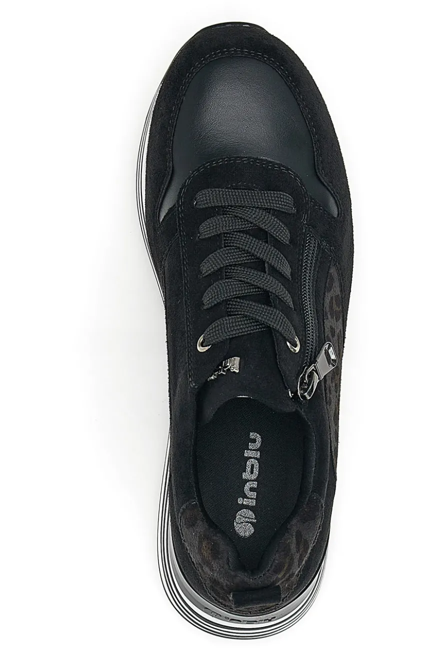 Sneakers Platform Inblu 353 IN Nere