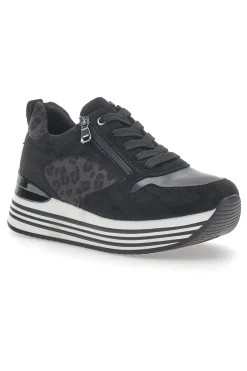 Sneakers Platform Inblu 353 IN Nere