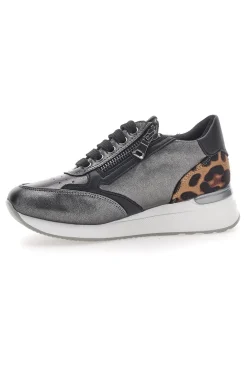 Sneakers Platform Laura Biagiotti 8770 Piombo