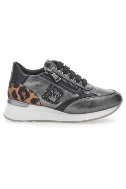 Sneakers Platform Laura Biagiotti 8770 Piombo