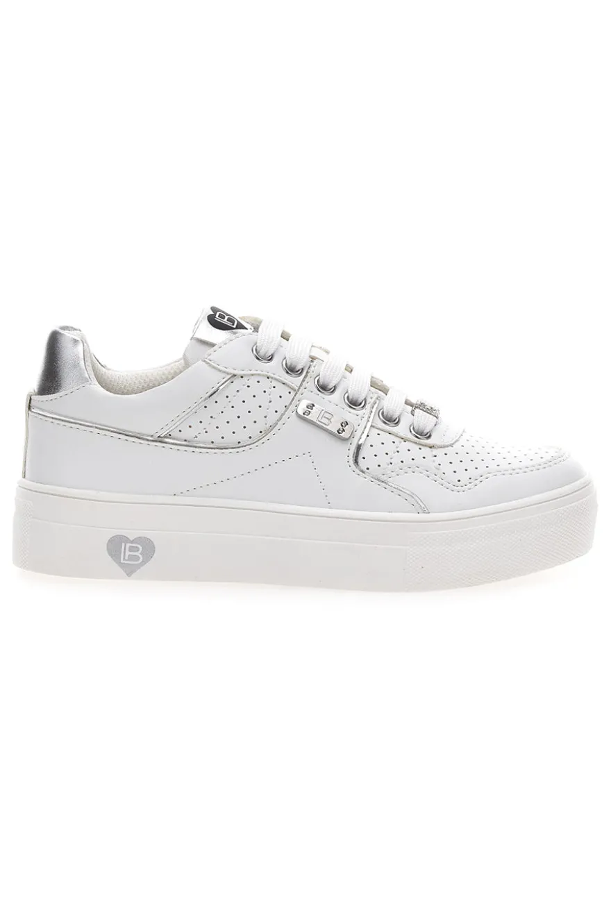 Sneakers Platform Laura Biagiotti 8326 Bianche