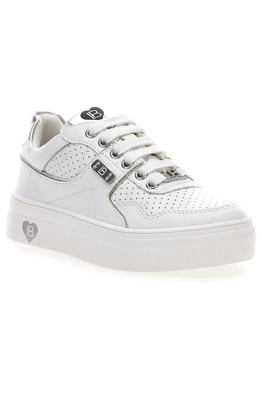 Sneakers Platform Laura Biagiotti 8326 Bianche
