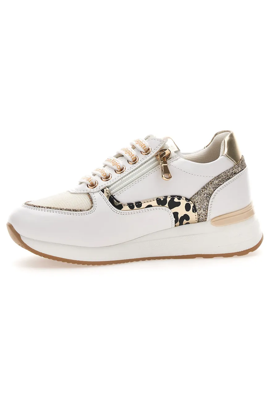 Sneakers Platform Laura Biagiotti 8481 Panna