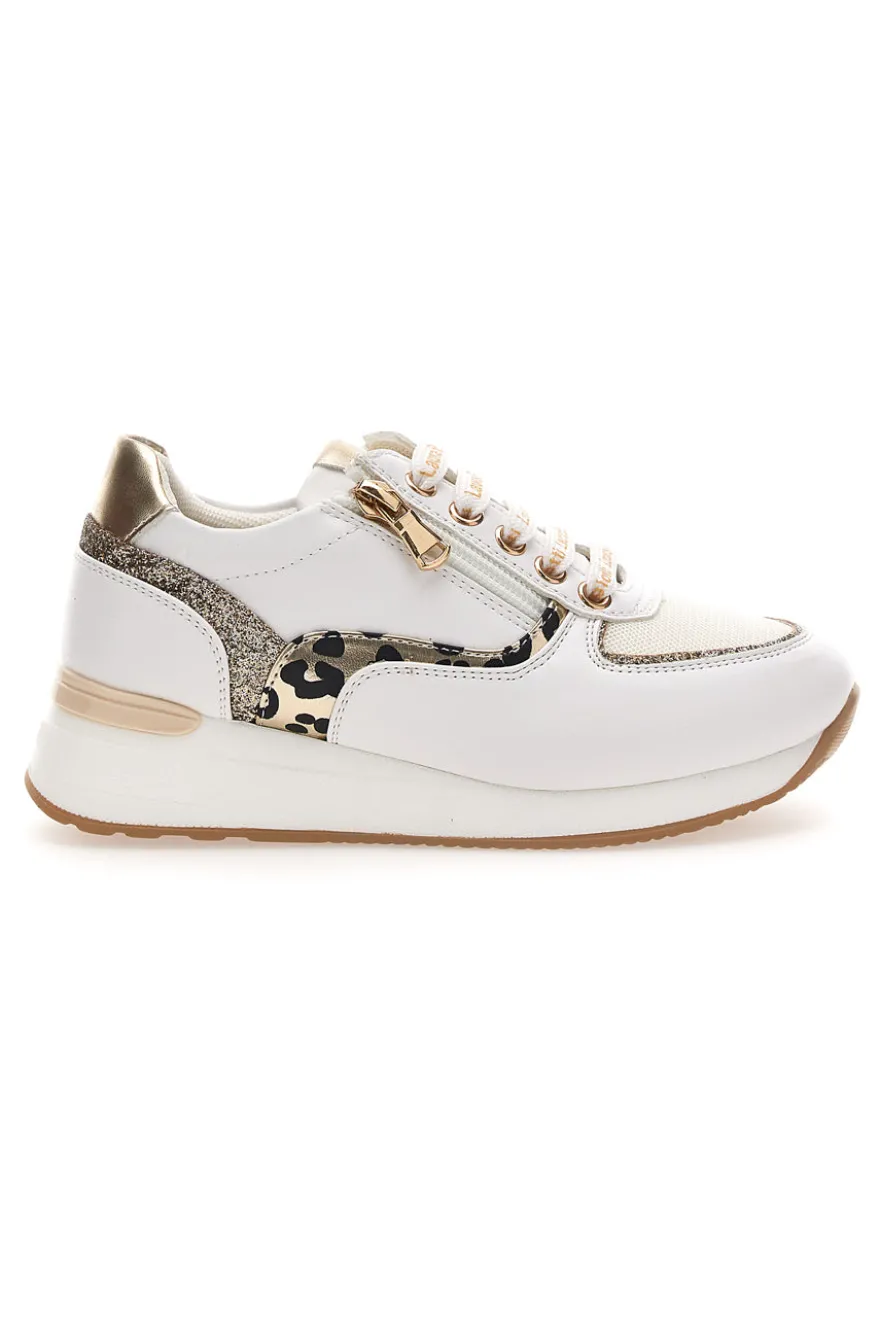 Sneakers Platform Laura Biagiotti 8481 Panna