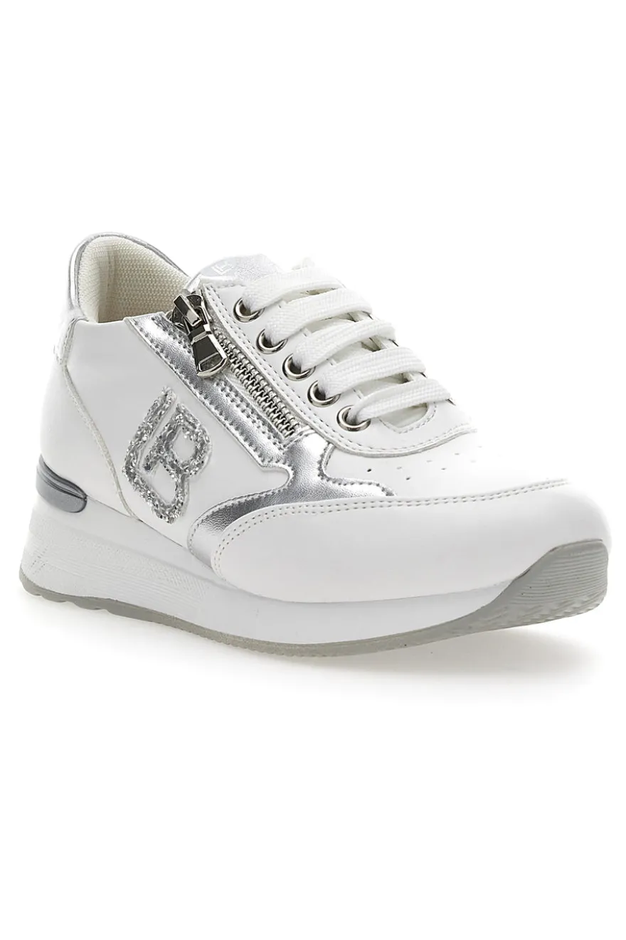 Sneakers Platform Laura Biagiotti 8480 Bianco