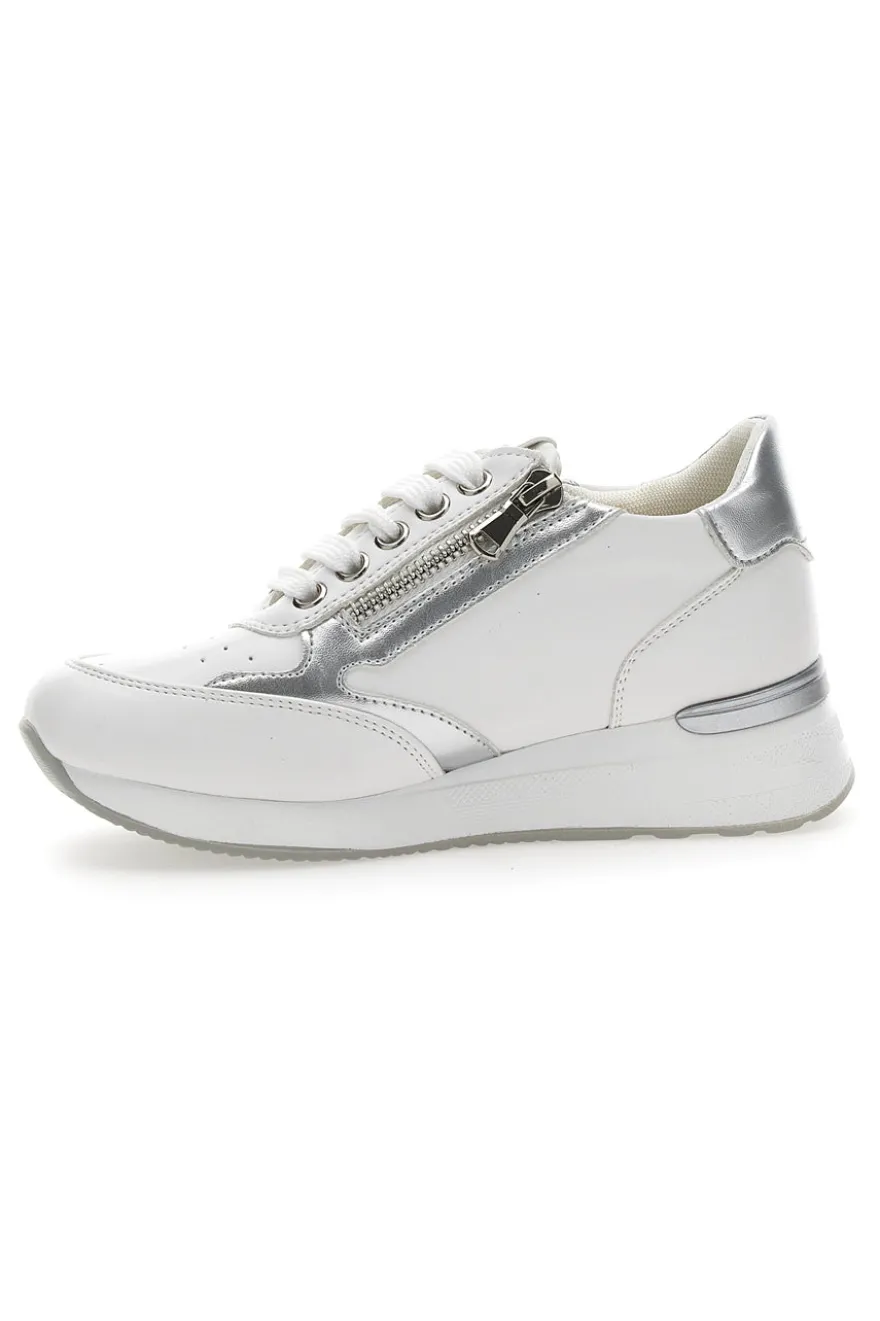Sneakers Platform Laura Biagiotti 8480 Bianco