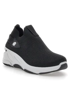 Sneakers Platform Nere Casual Canguro 1218