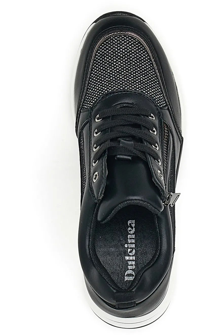 Sneakers Platform Nere Dulcinea 233