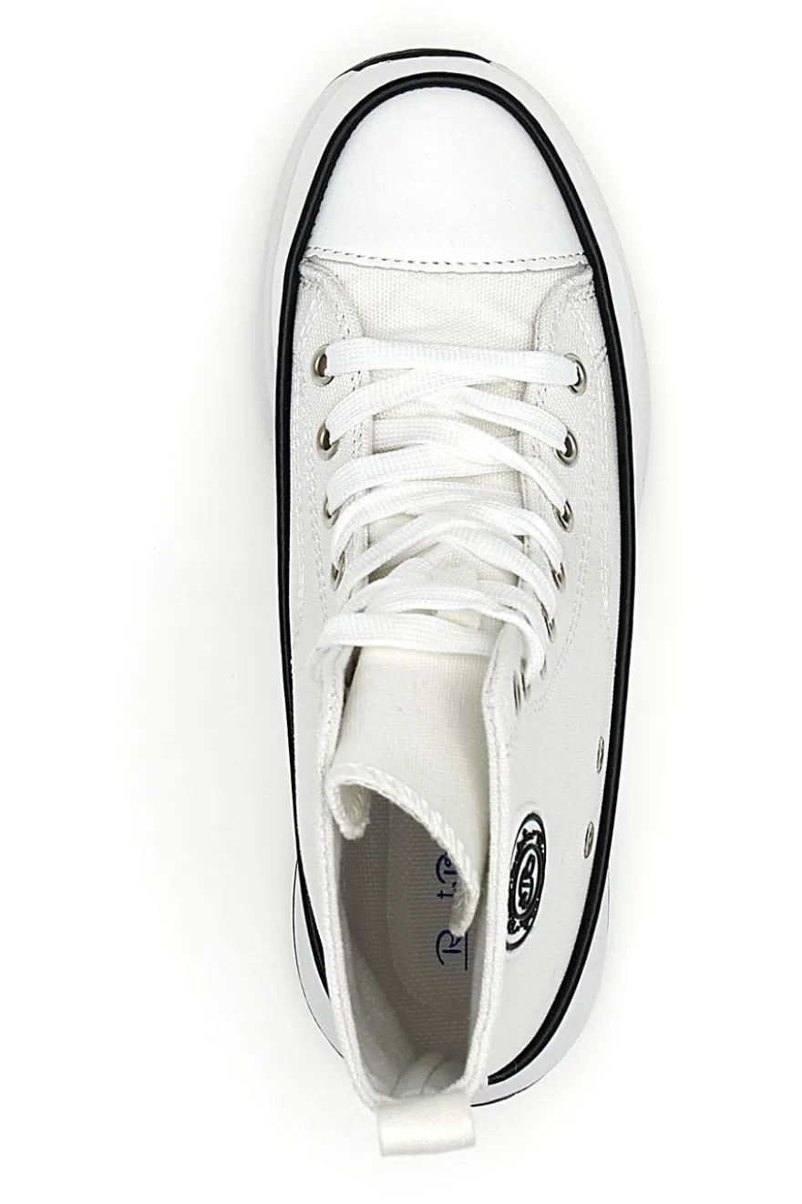 Sneakers Platform Renato Balestra 55601 Bianche