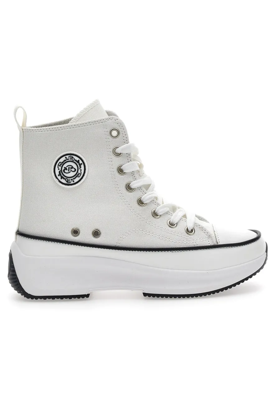 Sneakers Platform Renato Balestra 55601 Bianche