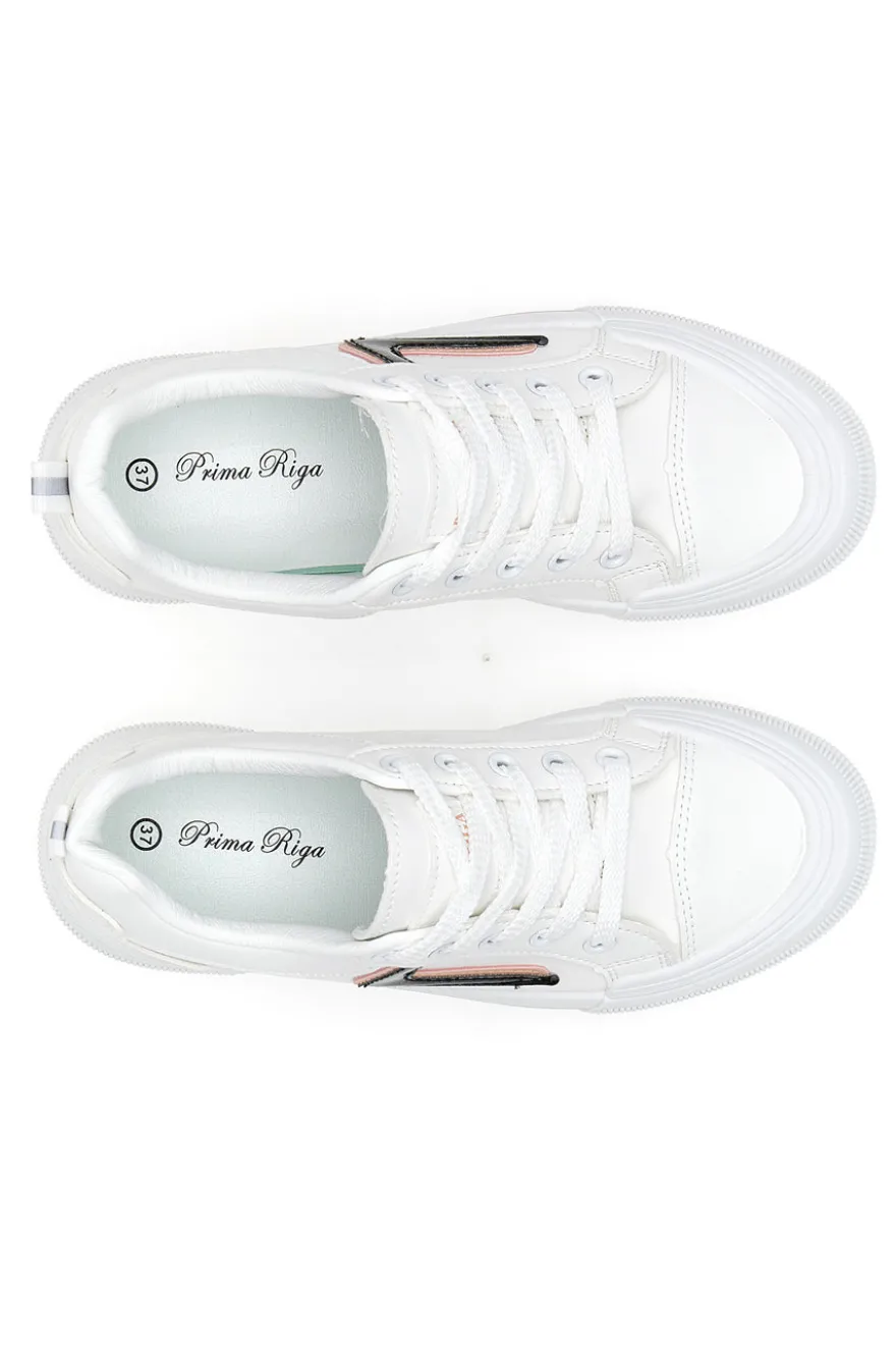 Sneakers Prima Riga 003 Bianche