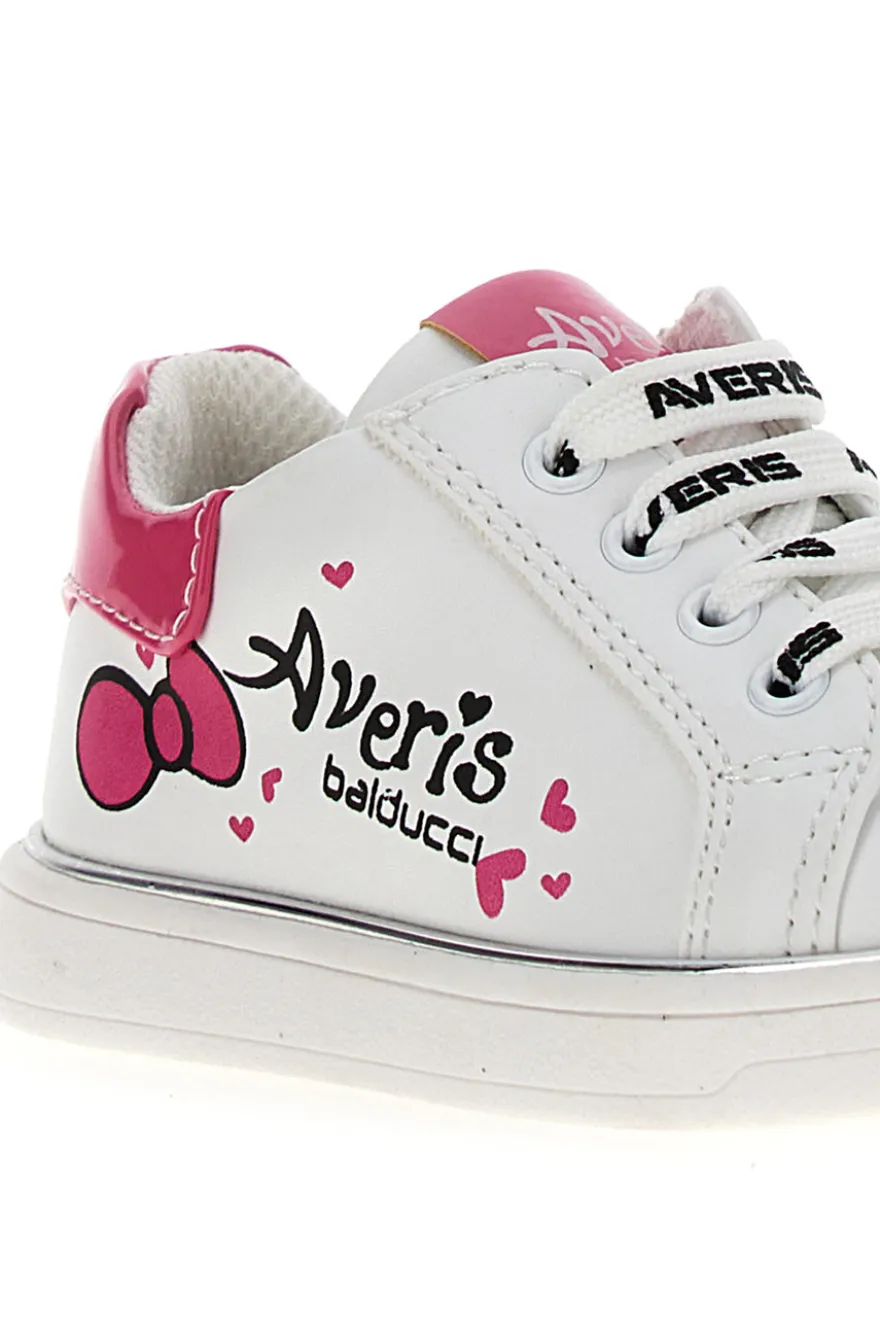 Sneakers Primi Passi Averis 4220 Bianche