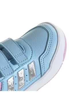 Sneakers Primi passi azzurre con strappi comfort Adidas Tensaur Sport 3.0 CF I