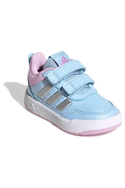 Sneakers Primi passi azzurre con strappi comfort Adidas Tensaur Sport 3.0 CF I