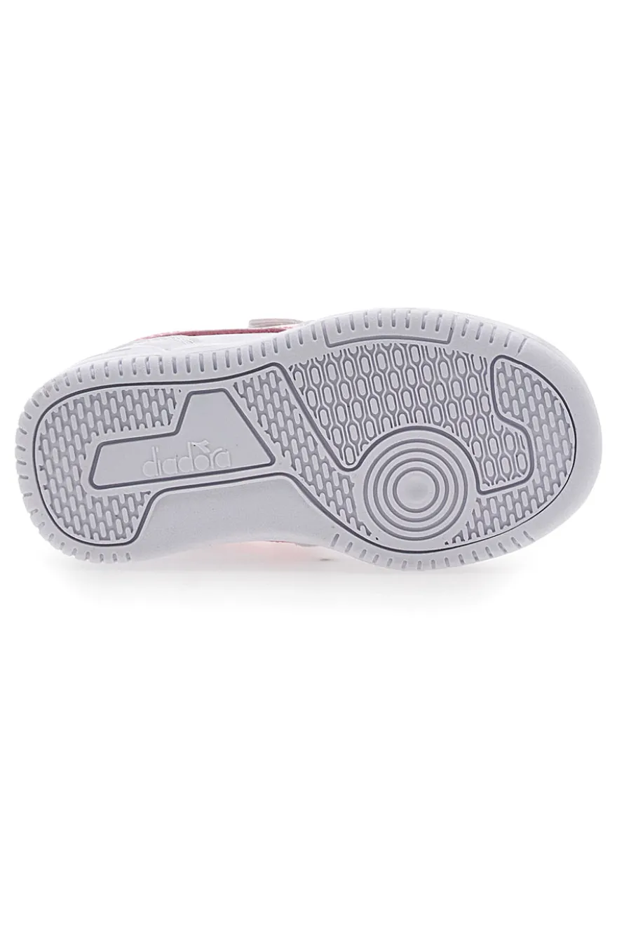 Sneakers Primi Passi Bianche con Velcro Diadora Raptor Low TD