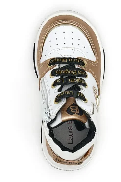 Sneakers Primi Passi Bianche/Rosa Laura Biagiotti 8820