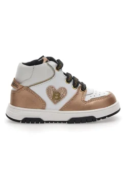 Sneakers Primi Passi Bianche/Rosa Laura Biagiotti 8820
