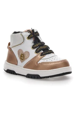 Sneakers Primi Passi Bianche/Rosa Laura Biagiotti 8820