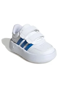 Sneakers Primi Passi bianche con strappi Adidas Breaknet 3.0 CF I