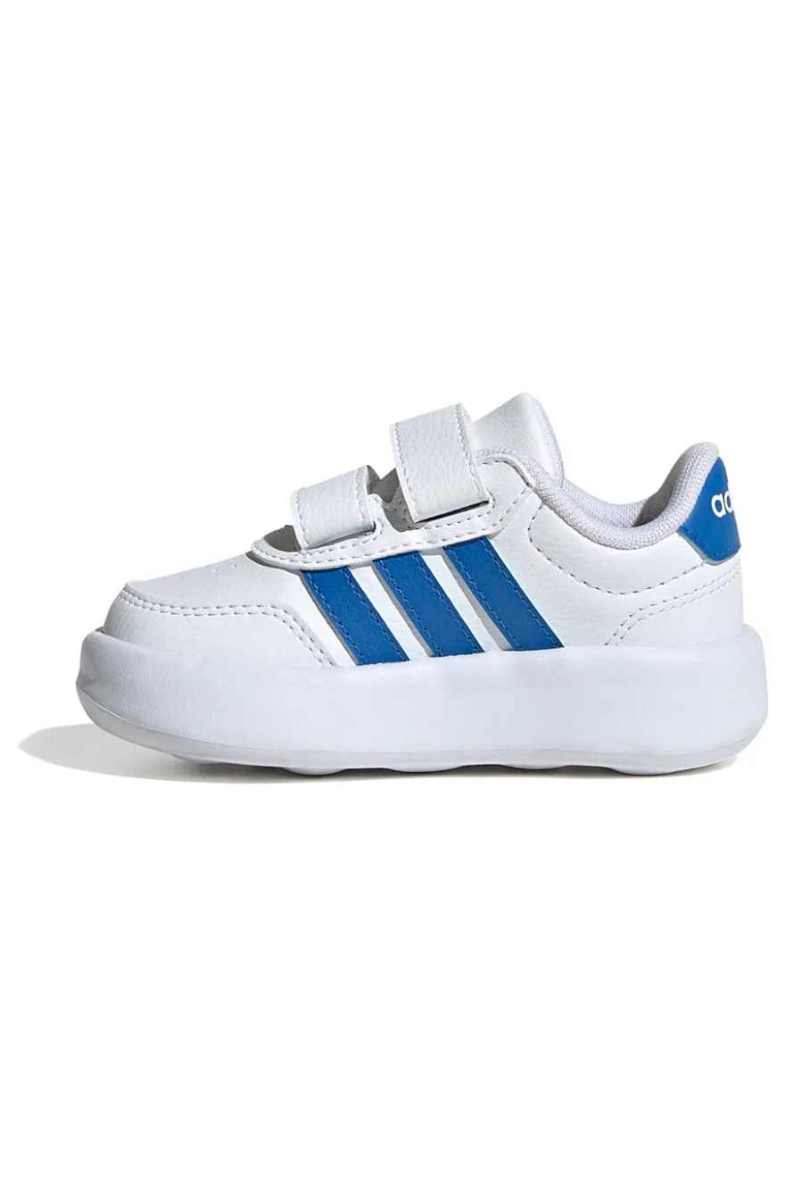 Sneakers Primi Passi bianche con strappi Adidas Breaknet 3.0 CF I