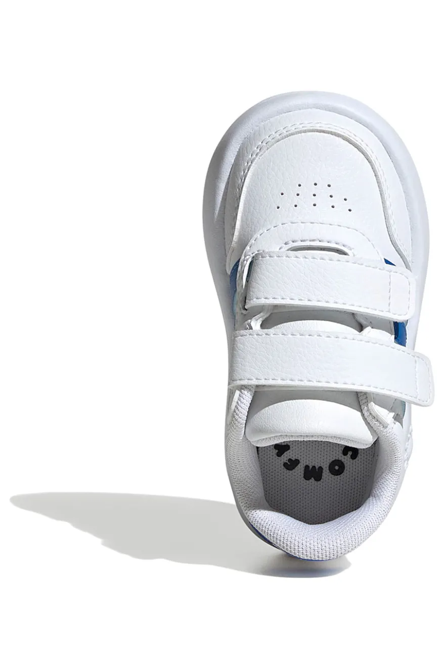 Sneakers Primi Passi bianche con strappi Adidas Breaknet 3.0 CF I