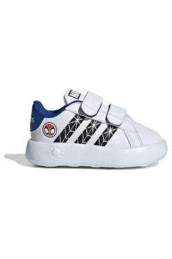 Sneakers Primi Passi Bianche ADIDAS GRAND COURT SPIDER-MAN CF I