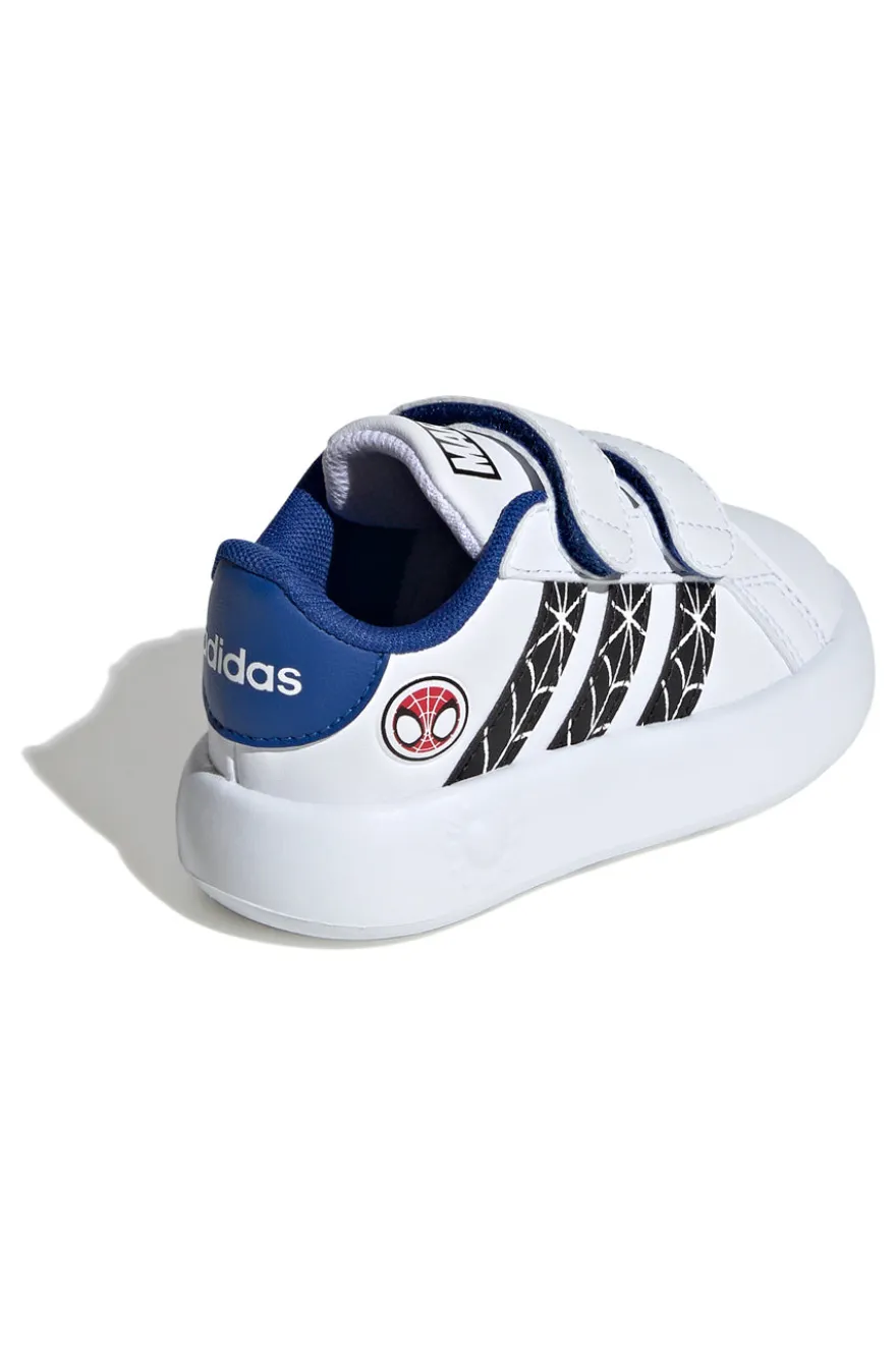 Sneakers Primi Passi Bianche ADIDAS GRAND COURT SPIDER-MAN CF I