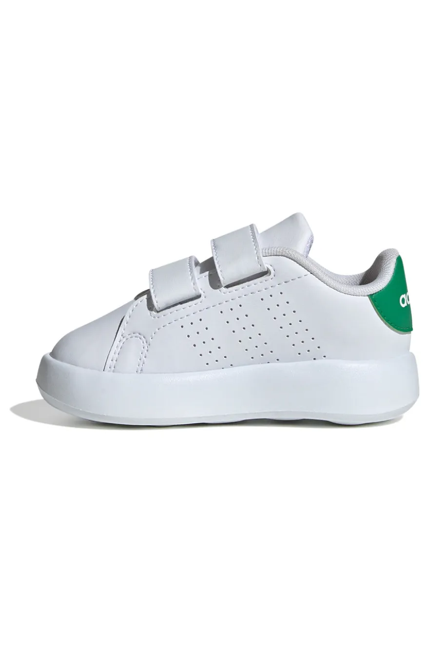 Sneakers Primi Passi Bianche con dettagli Verdi ADIDAS ADVANTAGE CF I