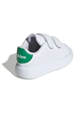 Sneakers Primi Passi Bianche con dettagli Verdi ADIDAS ADVANTAGE CF I