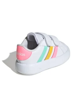 Sneakers Primi Passi Bianche con Velcro ADIDAS GRAND COURT 2.0 CF I